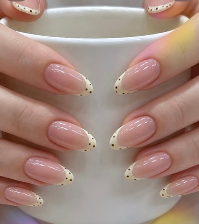 French gel nails, example 3 — Miao Nail Asakusa