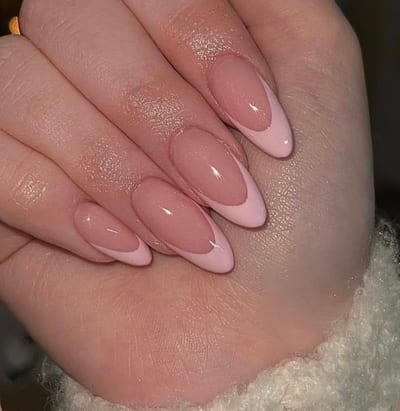 French gel nails, example 5 — Miao Nail Asakusa