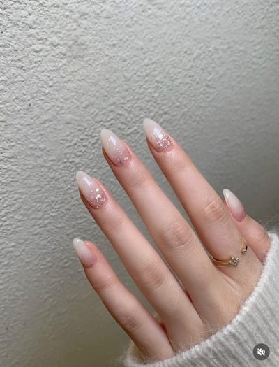Gradient gel nails, example 4 — Miao Nail Asakusa