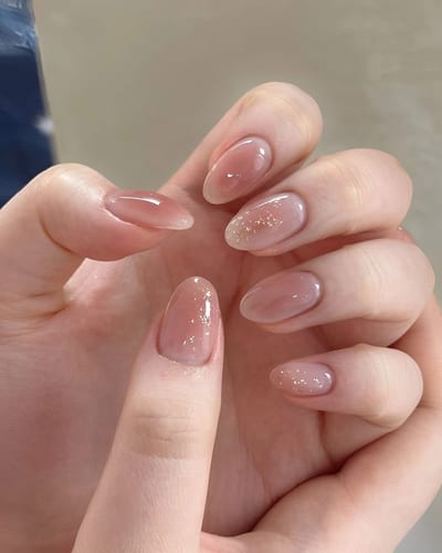 Gradient gel nails, example 3 — Miao Nail Asakusa