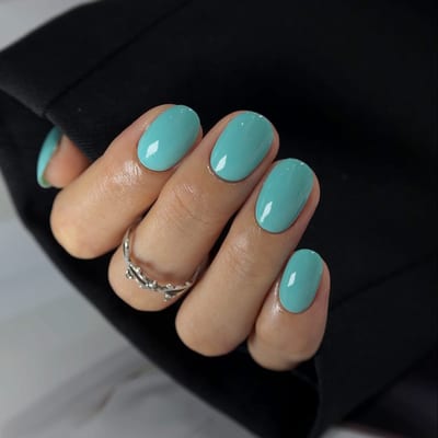 One color gel nails, example 5 — Miao Nail Asakusa