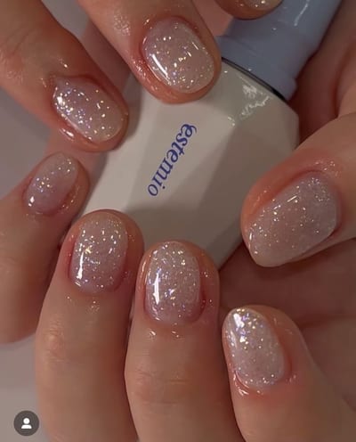 One color gel nails, example 2 — Miao Nail Asakusa