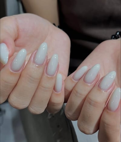 One color gel nails — Miao Nail Asakusa