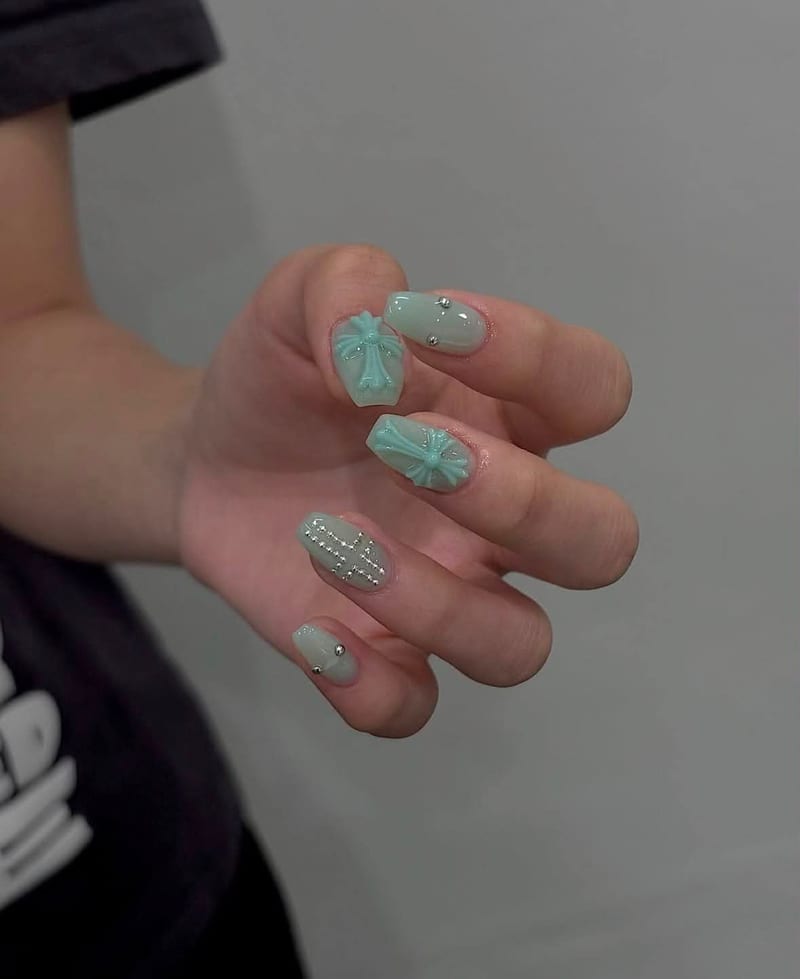 Simple design at Miao Nail Asakusa
