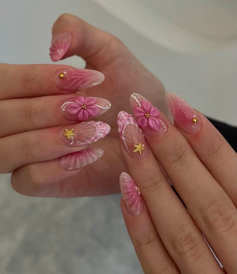 Luxury design at Miao Nail Asakusa