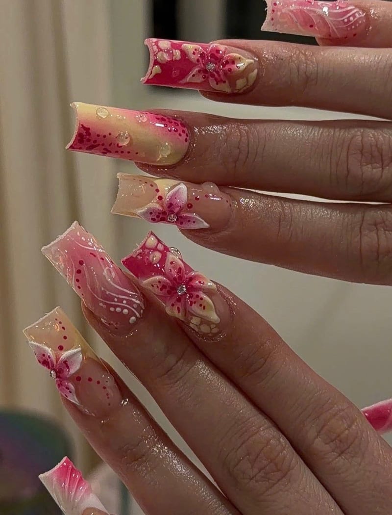 Luxury design at Miao Nail Asakusa
