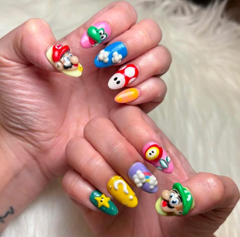 Order Made design at Miao Nail Asakusa