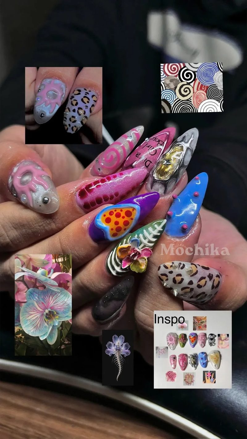 Order Made design at Miao Nail Asakusa