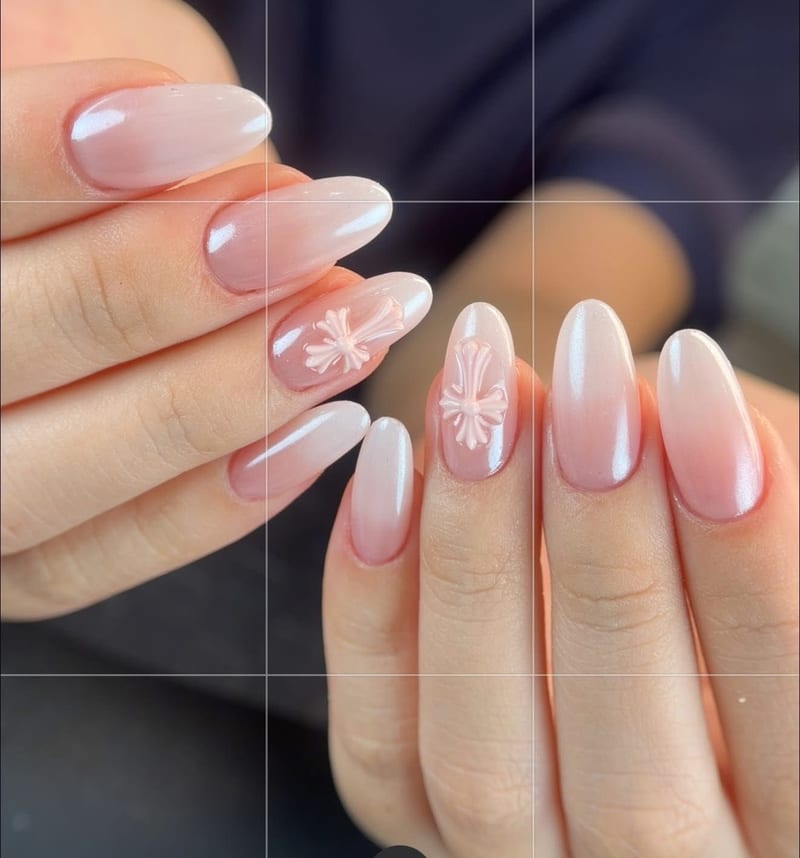 Simple design at Miao Nail Asakusa