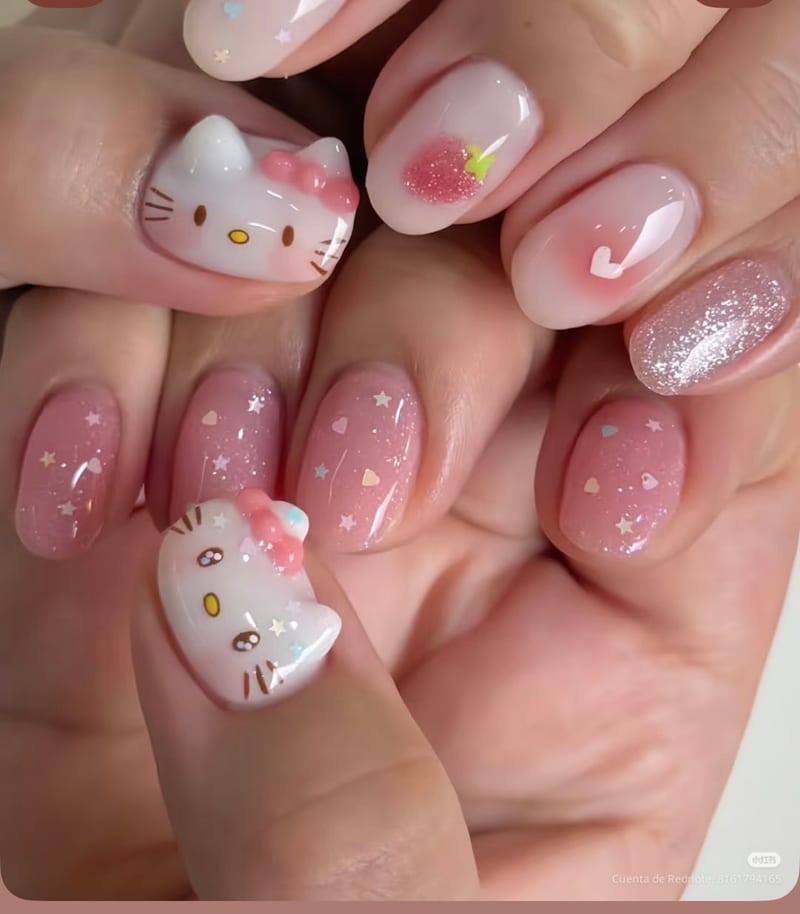Simple design at Miao Nail Asakusa