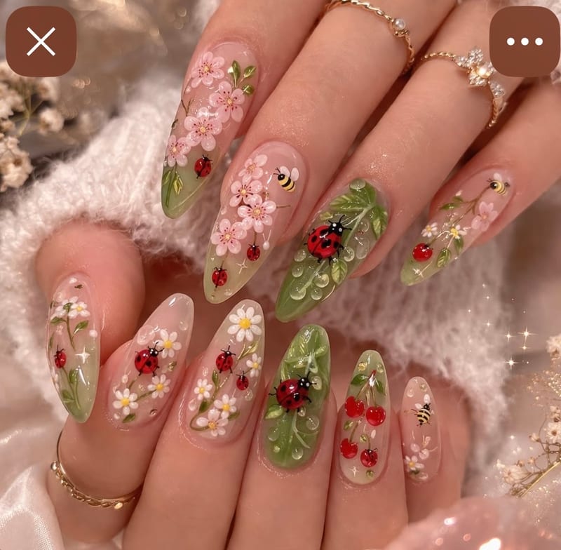 Order Made design at Miao Nail Asakusa