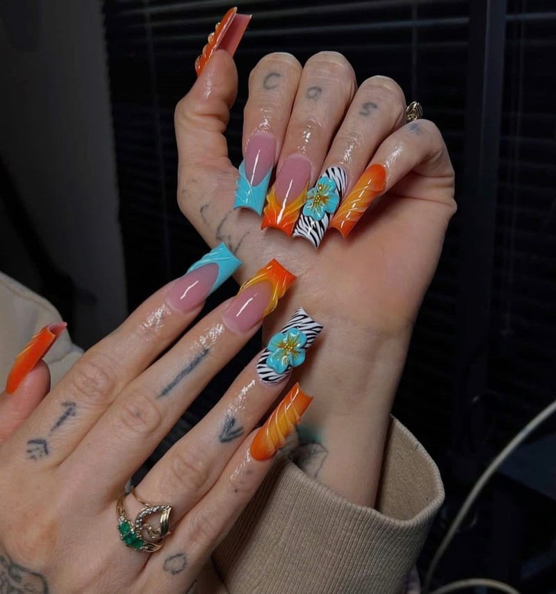Luxury design at Miao Nail Asakusa
