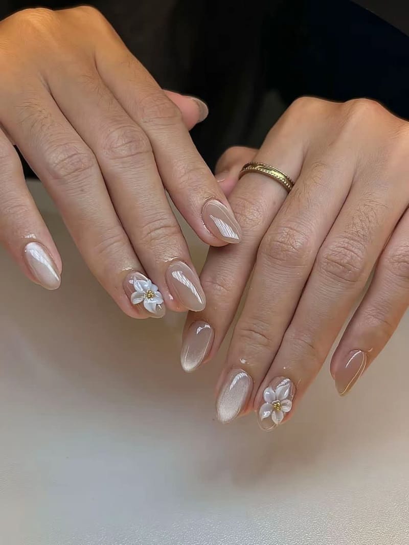 Simple design at Miao Nail Asakusa